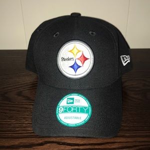 Pittsburgh Steelers adjustable black ball cap OS